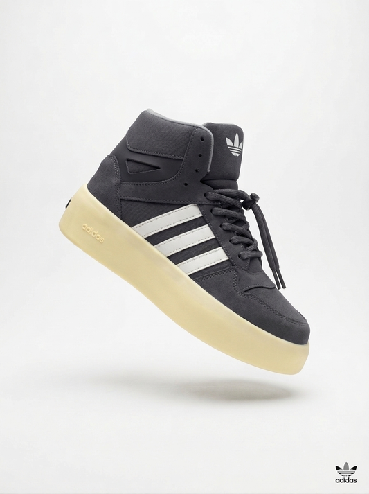Adidas x Fear of God Mid – Grey/White