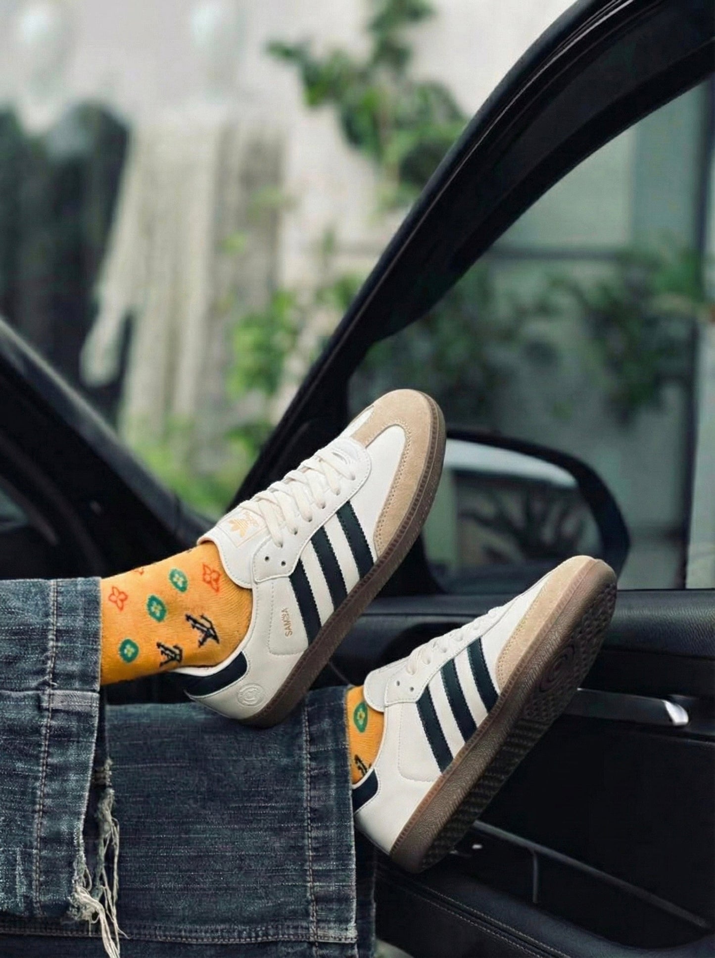 Adidas Samba White Black