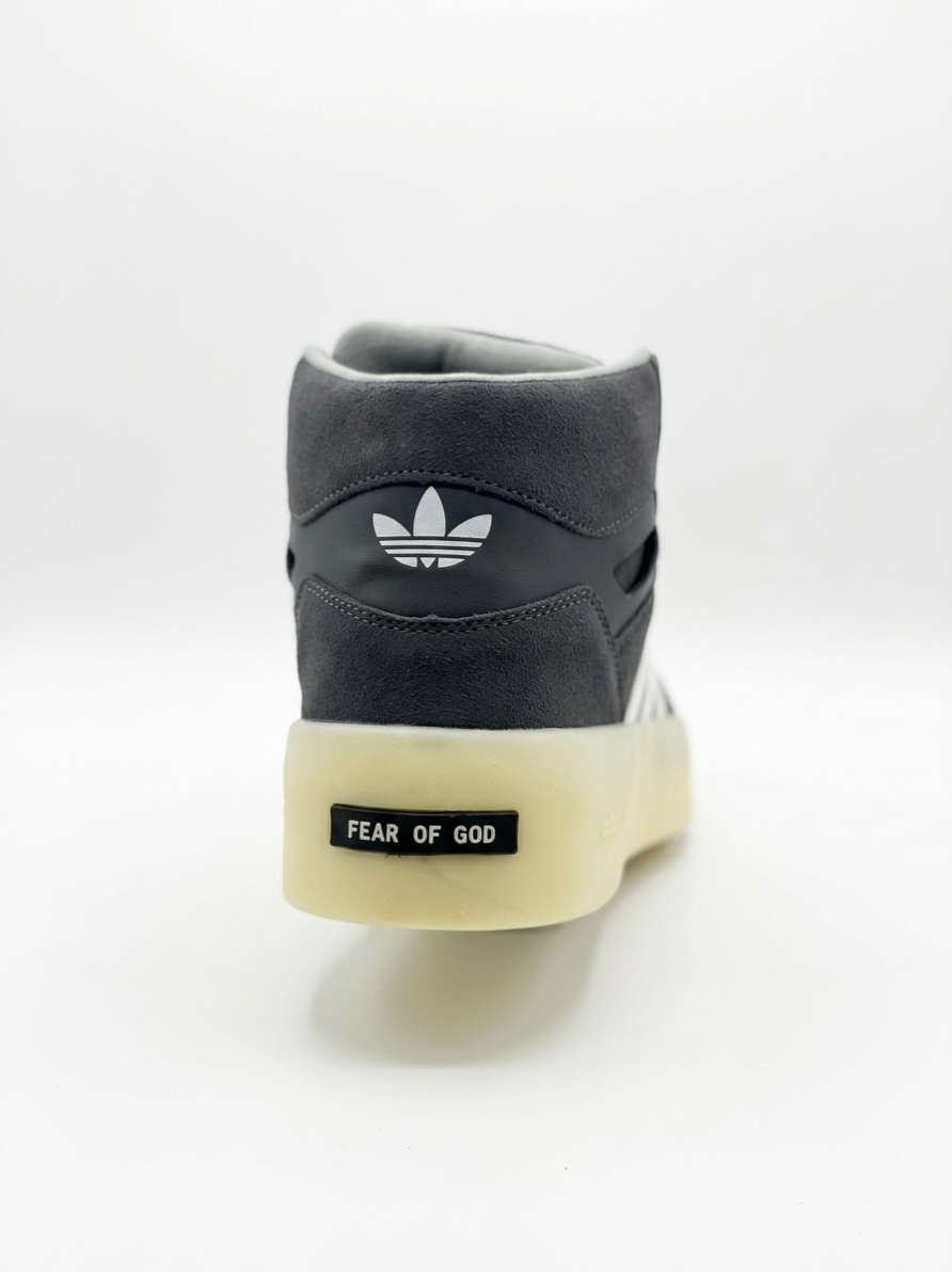 Adidas x Fear of God Mid – Grey/White