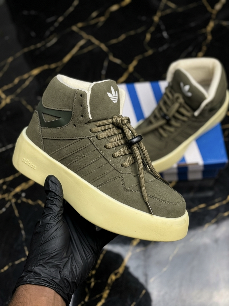 Adidas x Fear of God Mid – Olive