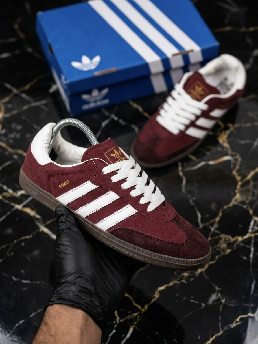 Adidas Samba – Maroon