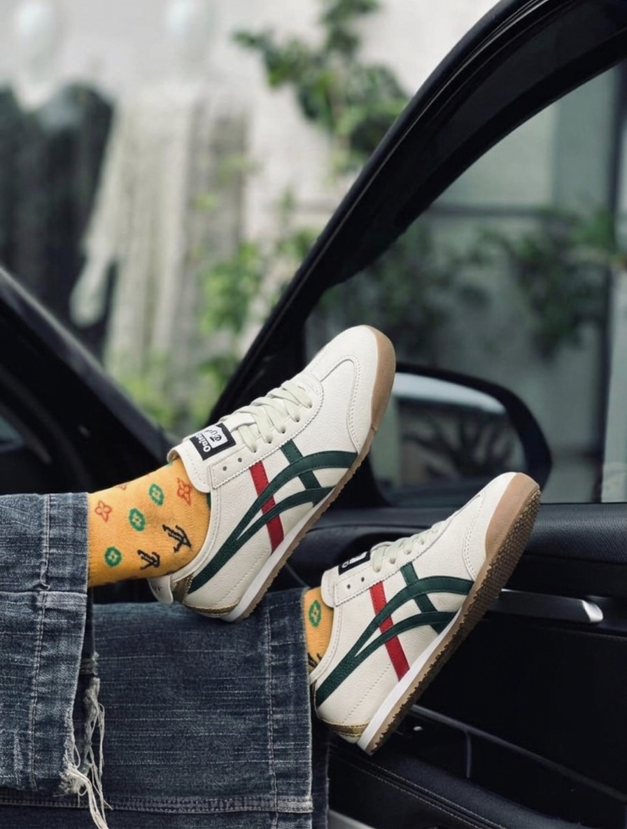 Onitsuka Tiger Green & Red