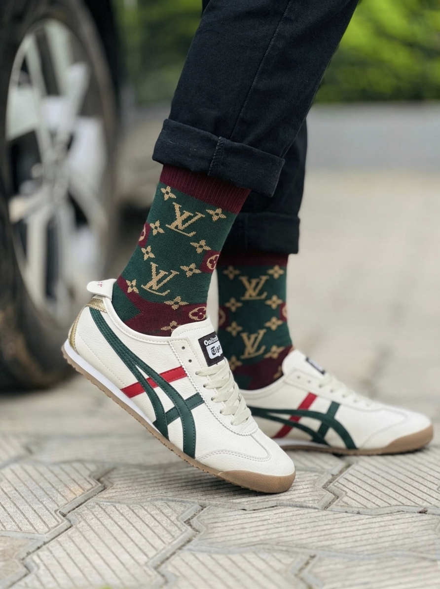 Onitsuka Tiger Green & Red