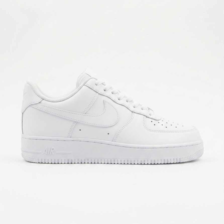 Nike Airforce 1 Stitched Sole - Full White