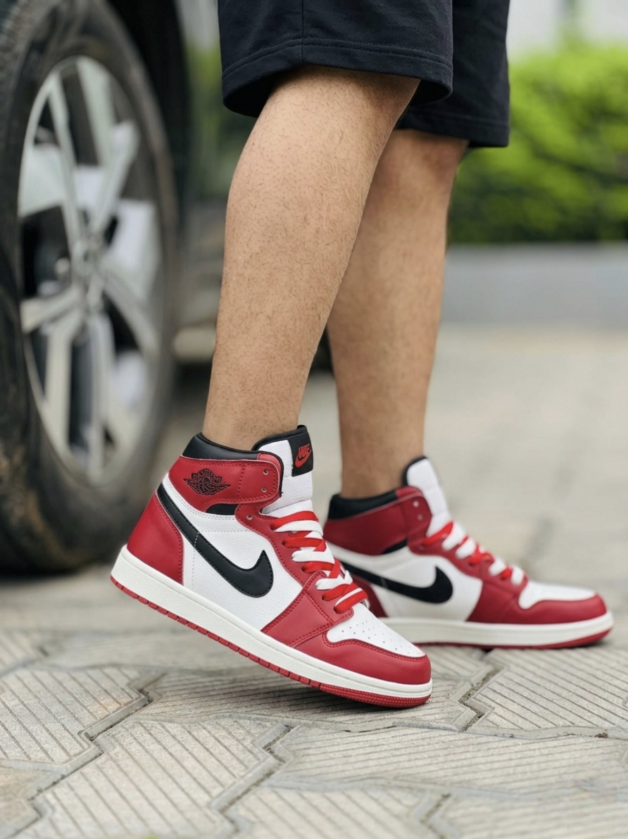 Air Jordan Retro 1 High "Chicago Red" – Leather Quality